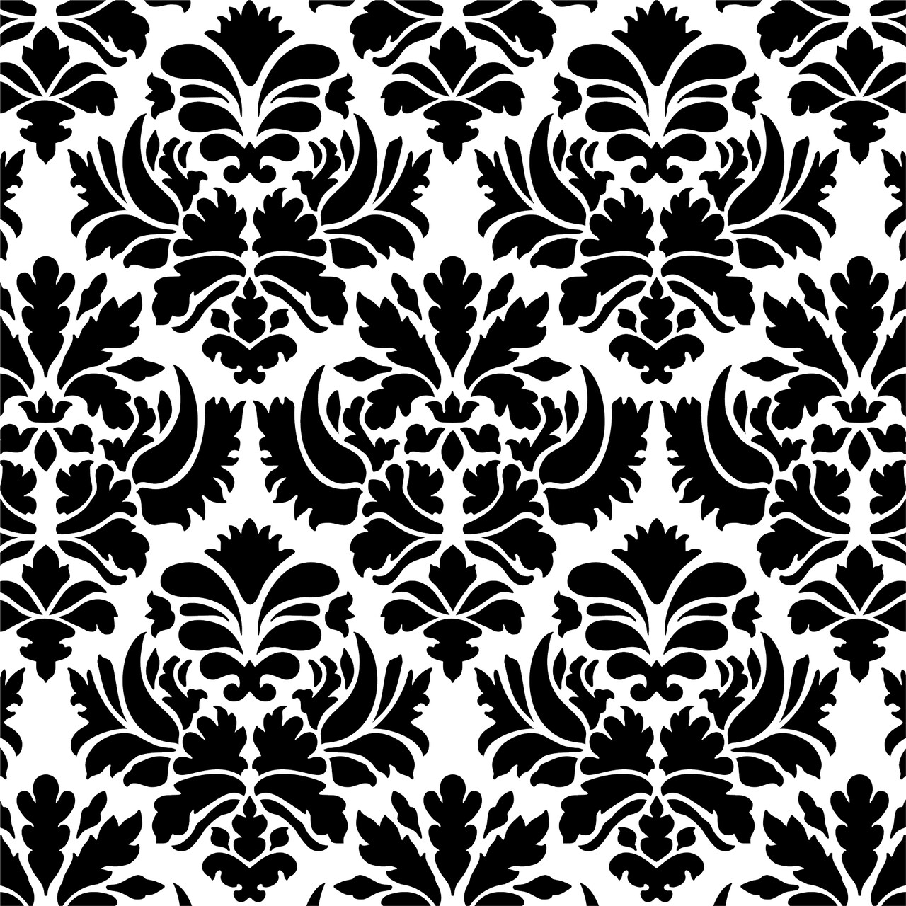Damask All Over Embossing 12 x 12 Stencil | FS075 by Designer Stencils |